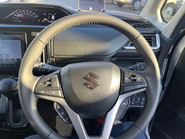 ソリオ ハイブリッドＭＺ　マイナー後モデル　メーカーオプションスズキコネクト全方位９型Ｂｌｕｅｔｏｏｔ地デジナビ付　　両側オートスライドドア　スズキセーフティサポート　ＬＥＤ　シートヒーター　メーカー保証（8枚目）