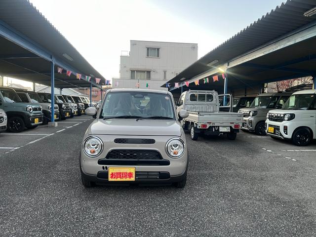 アルトラパンLC ハイブリッドL マイナー後モデル Bluetoothフルセグナビ付届出済み未使用車 ハンズフリー CD スズキセーフティサポート シートヒーター オートエアコン メーカー保証付(3枚目)