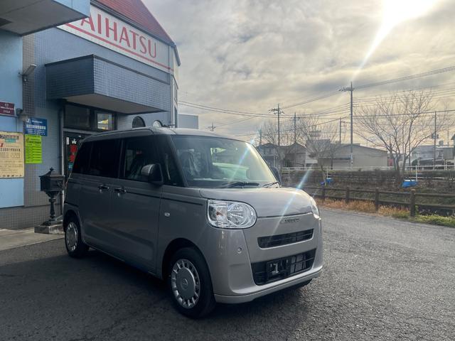 ムーヴキャンバス セオリーX Bluetoothフルセグ地デジナビ付き届出済み未使用車 CD ハンズフリー スマアシ 両側オートスライドドア プッシュスタートエンジン メーカー保証付き(3枚目)