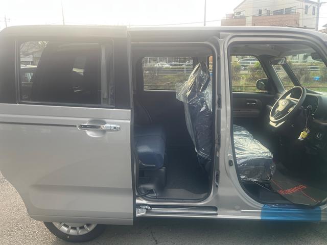 ムーヴキャンバス セオリーX Bluetoothフルセグ地デジナビ付き届出済み未使用車 CD ハンズフリー スマアシ 両側オートスライドドア プッシュスタートエンジン メーカー保証付き(4枚目)