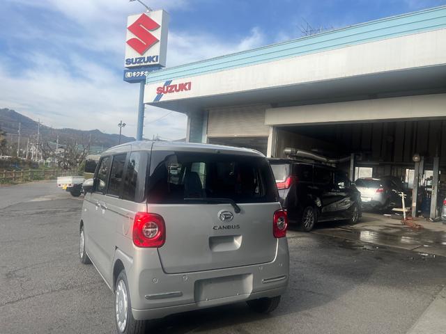 ムーヴキャンバス セオリーX Bluetoothフルセグ地デジナビ付き届出済み未使用車 CD ハンズフリー スマアシ 両側オートスライドドア プッシュスタートエンジン メーカー保証付き(6枚目)