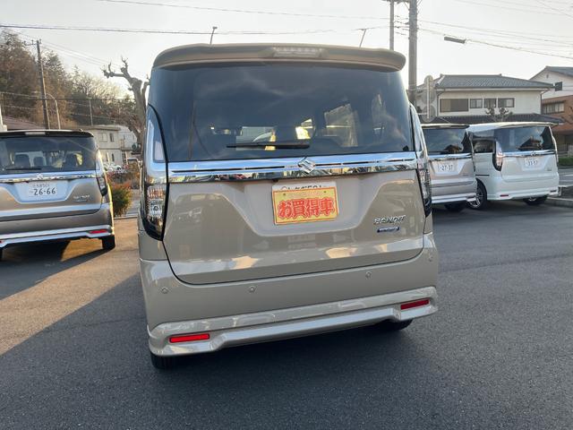 ソリオバンディット ハイブリッドＭＶ　メーカーオプションスズキコネクト全方位９型Ｂｌｕｅｔｏｏｔ地デジナビ　　両側オートスライドドア　スズキセーフティサポート　ＬＥＤヘッドライト　シートヒーター　メーカー保証付（5枚目）