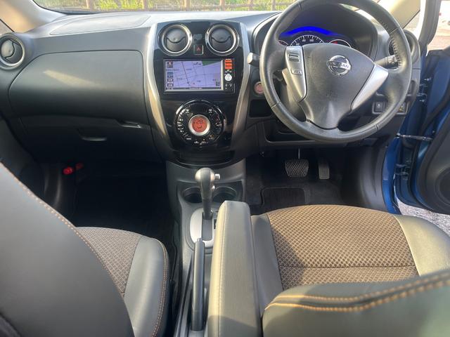 ノート メダリスト 純正Bluetoothフルセグ地デジナビ バックカメラ ETC インテリジェントキー ハーフレザーシート 衝突軽減ブレーキ付き 保証付き(6枚目)