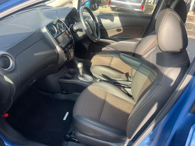 ノート メダリスト 純正Bluetoothフルセグ地デジナビ バックカメラ ETC インテリジェントキー ハーフレザーシート 衝突軽減ブレーキ付き 保証付き(10枚目)