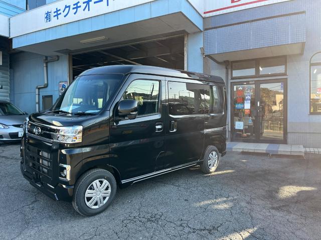 アトレー ＲＳ　４ＷＤ　Ｂｌｕｅｔｏｏｔｈフルセグ地デジナビ付届出済み未使用車　ＣＤ　走行中ＴＶ　ハンズフリー　バックカメラ　両側オートスライドドア（3枚目）