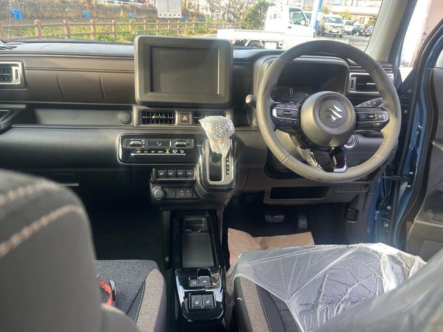 クロスビー ハイブリッドＭＺ　マイナー後モデル　Ｂｌｕｅｔｏｏｔｈフルセグ地デジナビ付き登録済み未使用車　走行中ＴＶ　ハンズフリー　ＣＤ　シートヒーター　メーカー保証（5枚目）