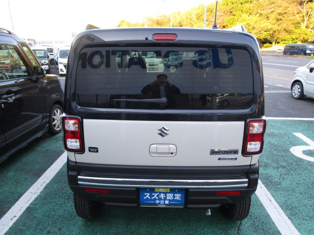 ハスラー タフワイルドターボ 3型 LEDヘッドランプ ルーフレール スズキセーフティーサポート 後退時ブレーキサポート LEDヘッドランプ LEDフロントフォグランプ 本革巻ステアリングホイール フルオートエアコン【ナノイーX搭載】 タフワイルド専用フロントグリル(3枚目)