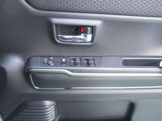 ハスラー タフワイルドターボ 3型 LEDヘッドランプ ルーフレール スズキセーフティーサポート 後退時ブレーキサポート LEDヘッドランプ LEDフロントフォグランプ 本革巻ステアリングホイール フルオートエアコン【ナノイーX搭載】 タフワイルド専用フロントグリル(45枚目)