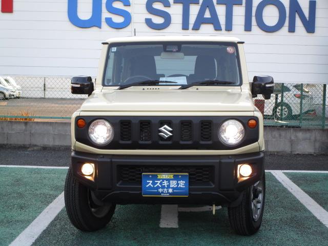 ジムニー ＸＣ　３型　純正ナビゲーション　４速オートマチック　スズキセーフティーサポート　衝突被害軽減ブレーキ　誤発進抑制機能　運転席・助手席シートヒーター　ステアリングオーディオスイッチ　アダプティブクルーズコントロール（2枚目）