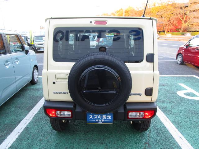ジムニー ＸＣ　３型　純正ナビゲーション　４速オートマチック　スズキセーフティーサポート　衝突被害軽減ブレーキ　誤発進抑制機能　運転席・助手席シートヒーター　ステアリングオーディオスイッチ　アダプティブクルーズコントロール（3枚目）
