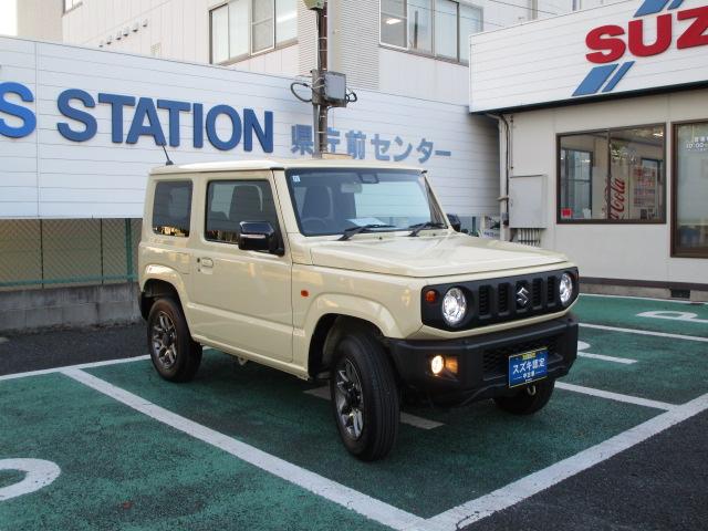 ジムニー ＸＣ　３型　純正ナビゲーション　４速オートマチック　スズキセーフティーサポート　衝突被害軽減ブレーキ　誤発進抑制機能　運転席・助手席シートヒーター　ステアリングオーディオスイッチ　アダプティブクルーズコントロール（6枚目）