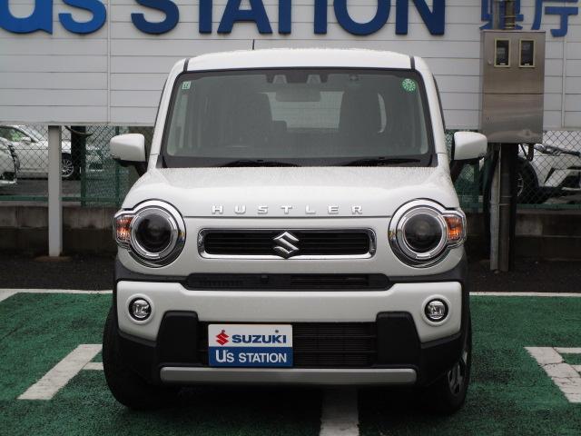 ハスラー ＨＹＢＲＩＤ　Ｘターボ　全方位モニター８インチナビ　ドラレコ　ターボ車　スズキセーフティーサポート　衝突被害軽減ブレーキ　誤発進抑制機能　後退時ブレーキサポート　ＬＥＤヘッドランプ　運転席・助手席シートヒーター　クルーズコントロール　８インチナビ（2枚目）