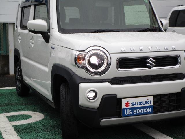 ハスラー ＨＹＢＲＩＤ　Ｘターボ　全方位モニター８インチナビ　ドラレコ　ターボ車　スズキセーフティーサポート　衝突被害軽減ブレーキ　誤発進抑制機能　後退時ブレーキサポート　ＬＥＤヘッドランプ　運転席・助手席シートヒーター　クルーズコントロール　８インチナビ（4枚目）