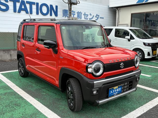ハスラー タフワイルド　３型　９インチ全方位ナビ　スズキコネクト対応　スズキセーフティーサポート　衝突被害軽減ブレーキ　誤発進抑制機能　後退時ブレーキサポート　ＬＥＤヘッドランプ（6枚目）