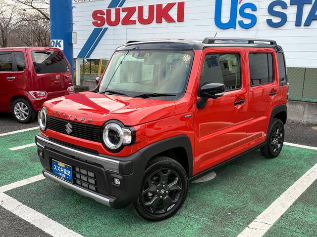 ハスラー タフワイルド　３型　９インチ全方位ナビ　スズキコネクト対応　スズキセーフティーサポート　衝突被害軽減ブレーキ　誤発進抑制機能　後退時ブレーキサポート　ＬＥＤヘッドランプ（7枚目）