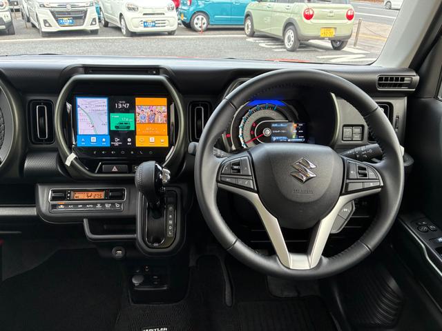 ハスラー タフワイルド　３型　９インチ全方位ナビ　スズキコネクト対応　スズキセーフティーサポート　衝突被害軽減ブレーキ　誤発進抑制機能　後退時ブレーキサポート　ＬＥＤヘッドランプ（16枚目）