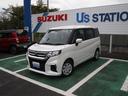 ソリオ Ｇ　２型　片側電動スライドドア　スズキセーフティーサポート　衝突被害軽減ブレーキ　誤発進抑制機能　車線逸脱警報機能　リアパーキングセンサー　片側電動スライドドア　オートライト　オートエアコン（7枚目）