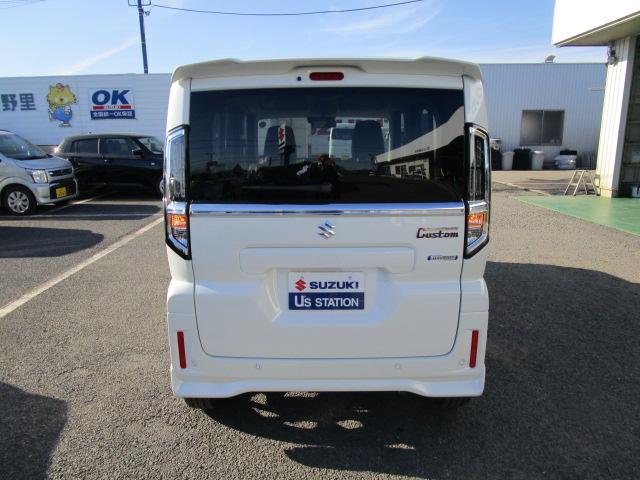 スペーシアカスタム カスタム　ＨＹＢＲＩＤ　ＸＳターボ　アウトレット価格です！ルーフ凹みの為！（18枚目）