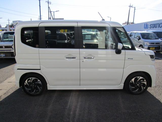 スペーシアカスタム カスタム　ＨＹＢＲＩＤ　ＸＳターボ　アウトレット価格です！ルーフ凹みの為！（21枚目）