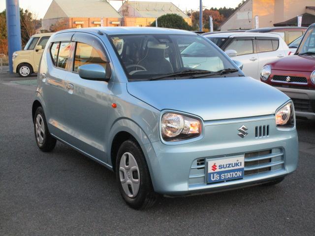 アルト Ｌ　３型　前後ブレーキサポート　オートマチックハイビーム　ＣＤステレオ　シートヒーター　エアコン　パワステ　パワーウィンドウ　キーレスエントリー　横滑り防止装置　ＡＢＳ　エアバッグ（2枚目）