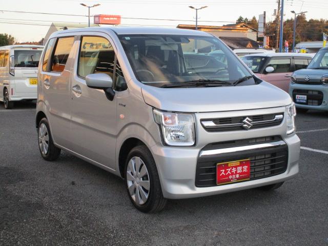 ワゴンＲ ＨＹＢＲＩＤ　ＦＸ－Ｓ　アダプティブクルーズコントロール　前後ブレーキサポート　アダプティブクルーズコントロール　スマートキー　オートライト　オートハイビーム　シートヒーター　オートエアコン　サイドエアバッグ　カーテンエアバッグ（2枚目）