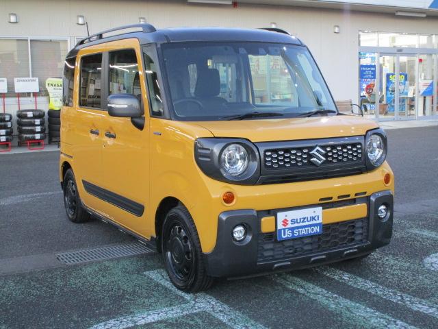 スペーシアギア ギア　ＨＹＢＲＩＤ　ＸＺターボ　２型　パイオニア７インチナビ　７インチナビ　テレビ　ＤＶＤ　ＨＤＭＩケーブル付き　バックモニター　両席シートヒーター　アダプティブクルーズコントロール　サイドエアバッグ　カーテンエアバッグ　ドライブレコーダー　ＥＴＣ（2枚目）