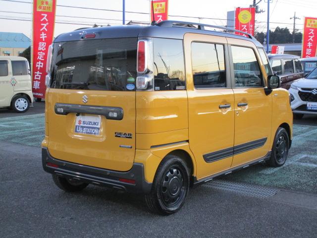 スペーシアギア ギア　ＨＹＢＲＩＤ　ＸＺターボ　２型　パイオニア７インチナビ　７インチナビ　テレビ　ＤＶＤ　ＨＤＭＩケーブル付き　バックモニター　両席シートヒーター　アダプティブクルーズコントロール　サイドエアバッグ　カーテンエアバッグ　ドライブレコーダー　ＥＴＣ（3枚目）