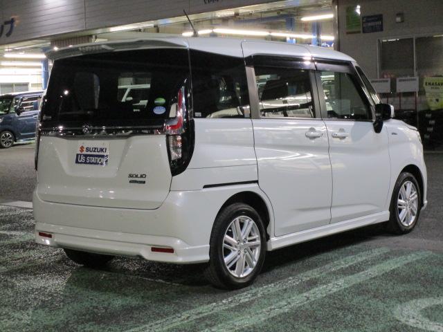 ソリオ ＨＹＢＲＩＤ　ＭＺ　純正８インチナビ　テレビ　ＤＶＤ　アダプティブクルーズコントロール　ナビ連動前後ドライブレコーダー　ＥＴＣ　ＬＥＤヘッドライト　オートライト　オートマチックハイビーム　前後ブレーキサポート　ヘッドアップディスプレイ　両側電動スライドド（3枚目）