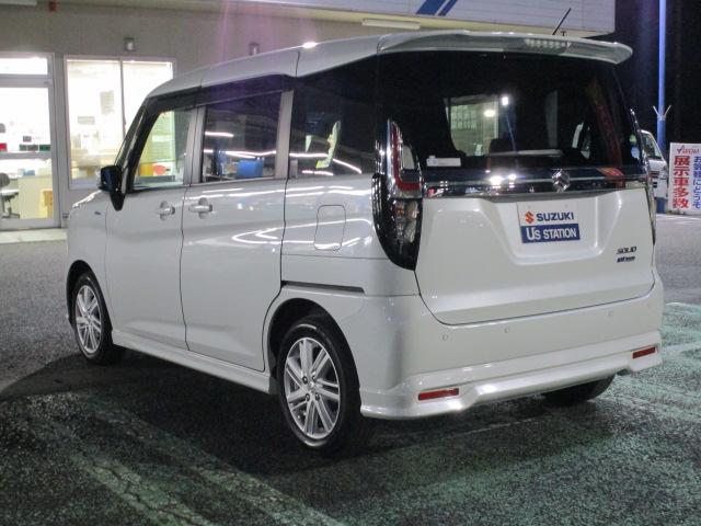 ソリオ ＨＹＢＲＩＤ　ＭＺ　純正８インチナビ　テレビ　ＤＶＤ　アダプティブクルーズコントロール　ナビ連動前後ドライブレコーダー　ＥＴＣ　ＬＥＤヘッドライト　オートライト　オートマチックハイビーム　前後ブレーキサポート　ヘッドアップディスプレイ　両側電動スライドド（4枚目）