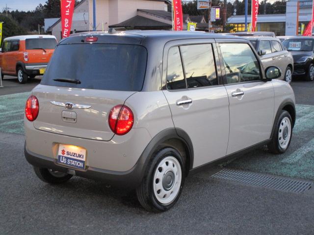 アルトラパンＬＣ ＬＣ　Ｘ　５型　ディスプレーオーディオ　バックモニター　アンドロイドオート　アップルカープレイ　革巻きステアリング　ＬＥＤヘッドライト　両席シートヒーター　ＵＳＢ電源２スロット（3枚目）