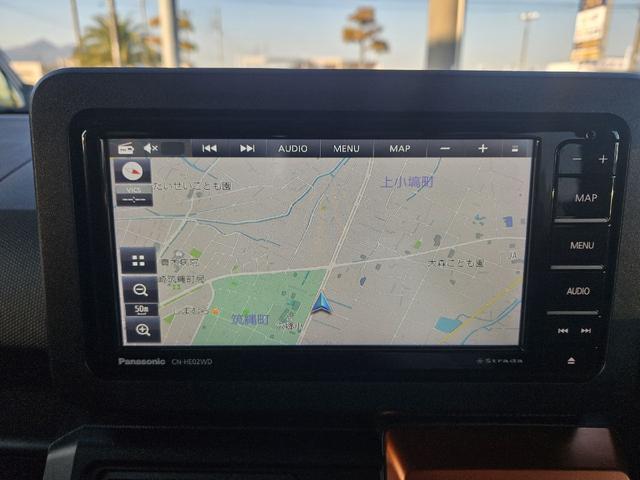 タフト Ｇ　バックカメラ　ナビ　クリアランスソナー　衝突被害軽減システム　ＬＥＤヘッドランプ　ヘッドライトウォッシャー　スマートキー　アイドリングストップ　電動格納ミラー　シートヒーター　サンルーフ　ＣＶＴ（5枚目）