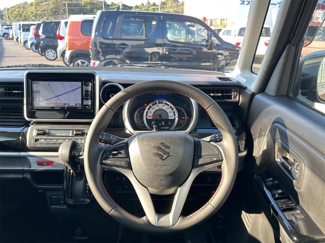 スペーシアカスタム ハイブリッドＧＳ　ＥＴＣ　両側電動スライドドア　ナビ　ＴＶ　クリアランスソナー　オートクルーズコントロール　レーンアシスト　衝突被害軽減システム　オートライト　ＬＥＤヘッドランプ　スマートキー　アイドリングストップ（3枚目）