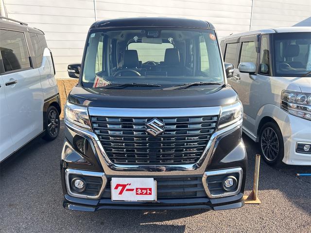 スペーシアカスタム ハイブリッドＧＳ　ＥＴＣ　両側電動スライドドア　ナビ　ＴＶ　クリアランスソナー　オートクルーズコントロール　レーンアシスト　衝突被害軽減システム　オートライト　ＬＥＤヘッドランプ　スマートキー　アイドリングストップ（15枚目）