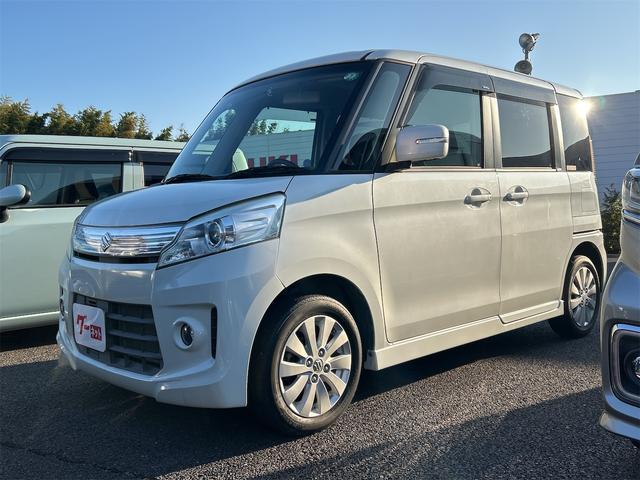 スペーシアカスタム XS バックカメラ 両側スライド・片側電動 オートライト HID スマートキー アイドリングストップ 電動格納ミラー ベンチシート CVT 盗難防止システム ABS アルミホイール 衝突安全ボディ エアコン(12枚目)