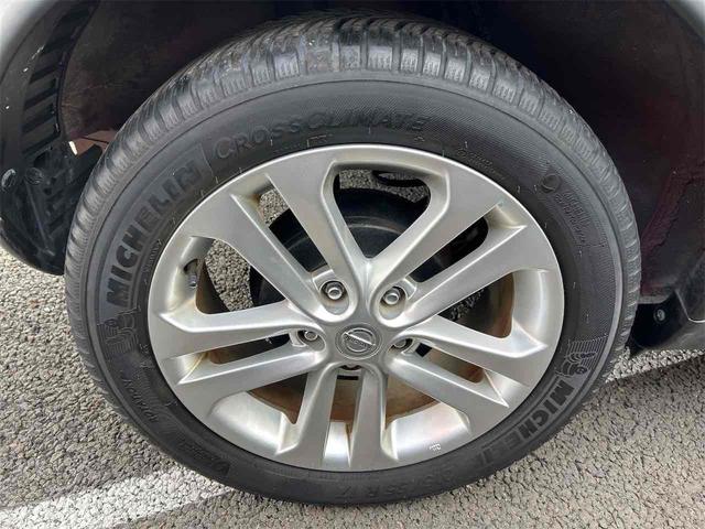 ジューク 15RX タイプV ETC バックカメラ ナビ TV オートライト アルミホイール スマートキー 電動格納ミラー CVT 盗難防止システム 衝突安全ボディ CD Bluetooth ABS エアコン パワーステアリング(20枚目)