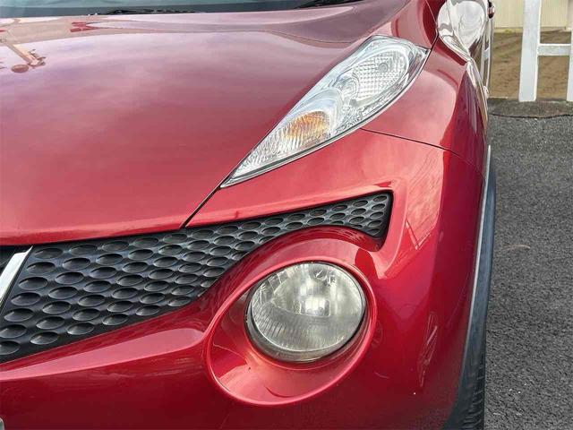 ジューク 15RX タイプV ETC バックカメラ ナビ TV オートライト アルミホイール スマートキー 電動格納ミラー CVT 盗難防止システム 衝突安全ボディ CD Bluetooth ABS エアコン パワーステアリング(33枚目)