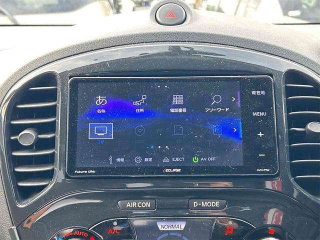 ジューク 15RX タイプV ETC バックカメラ ナビ TV オートライト アルミホイール スマートキー 電動格納ミラー CVT 盗難防止システム 衝突安全ボディ CD Bluetooth ABS エアコン パワーステアリング(38枚目)