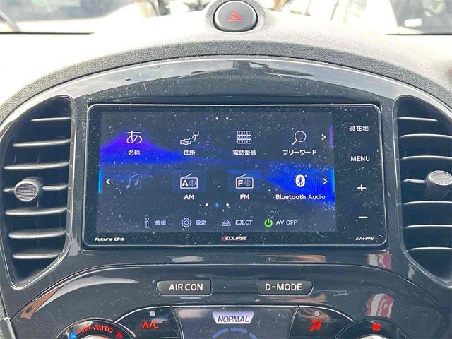 ジューク 15RX タイプV ETC バックカメラ ナビ TV オートライト アルミホイール スマートキー 電動格納ミラー CVT 盗難防止システム 衝突安全ボディ CD Bluetooth ABS エアコン パワーステアリング(39枚目)