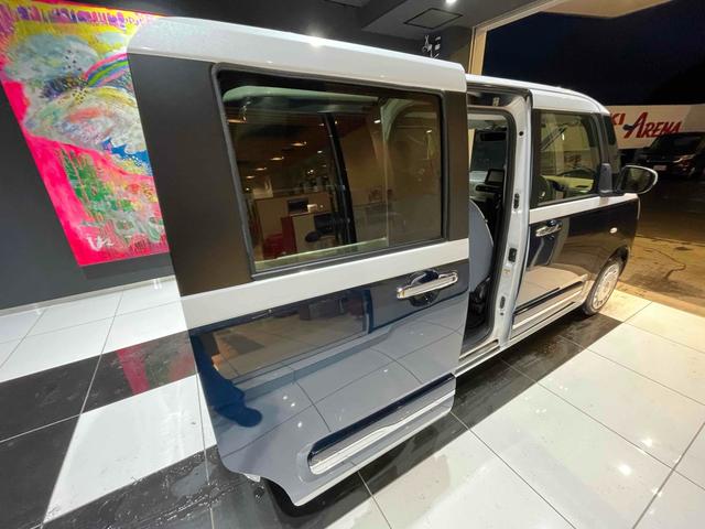 ムーヴキャンバス ストライプスＧ　ドライブレコーダー　ＥＴＣ　バックカメラ　両側電動スライドドア　ナビ　ＴＶ　クリアランスソナー　衝突被害軽減システム　オートライト　スマートキー　アイドリングストップ　電動格納ミラー　シートヒーター（13枚目）