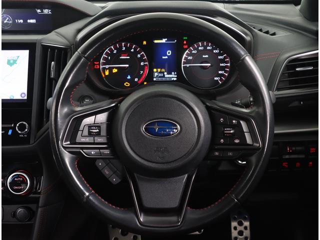 インプレッサスポーツ ＳＴＩスポーツ　専用内装＆足回り　前後ドラレコ　ＥＴＣ付き！　全車速追従クルコン　停止保持　ＡＷＤ　アイサイトｖｅｒ．３　ＥＴＣ　ダイヤトーンナビ　８インチ　視界拡張　リヤビューカメラ　トノカバー　１８インチＡＷ　フルセグＴＶ　純正前後ドラレコ　記録簿　ワンオナ（12枚目）