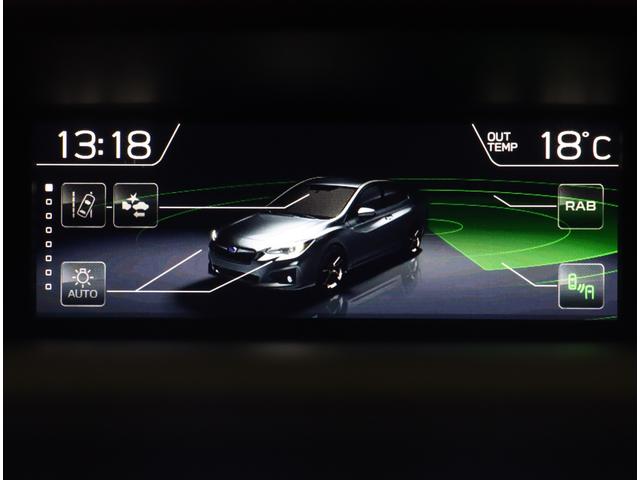 インプレッサスポーツ ＳＴＩスポーツ　専用内装＆足回り　前後ドラレコ　ＥＴＣ付き！　全車速追従クルコン　停止保持　ＡＷＤ　アイサイトｖｅｒ．３　ＥＴＣ　ダイヤトーンナビ　８インチ　視界拡張　リヤビューカメラ　トノカバー　１８インチＡＷ　フルセグＴＶ　純正前後ドラレコ　記録簿　ワンオナ（30枚目）