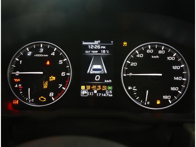 クロストレック リミテッド　ナビ　バックカメラ　ＥＴＣ　新世代アイサイト　ナビ　バックカメラ　ＥＴＣ２．０　フロントカメラ　サイドカメラ　ルーフレール　オートライト　電動格納ミラー　キーレスエントリー　スマートキー　寒冷地仕様　１８インチアルミホイール（14枚目）