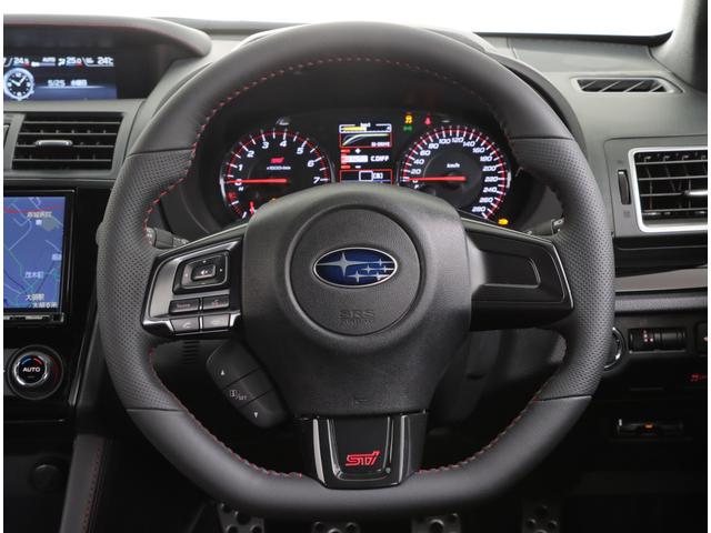 県内限定販売 ナビ バックカメラ STIアンダースポイラー ブレンボブレーキシステム(イエロー塗装)・6MT・AWD・308馬力・フロント&サイドビューモニター・シートヒーター・リヤビークルディテクション・リヤスポレス・ハイビームアシスト・LEDヘッドランプ(24枚目)