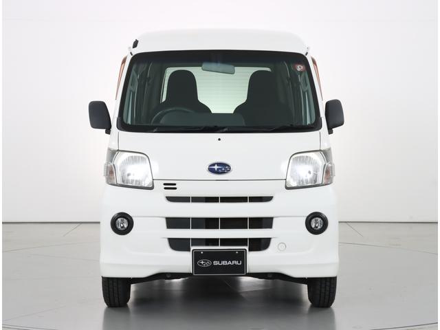 サンバーバン トランスポーター 新品タイヤ パナソニックナビ ETC AT ワンオーナー 記録簿 キーレスエントリー リヤシート ストラーダ CN-RA06D フルセグTV CD DVD Bluetooth接続(9枚目)