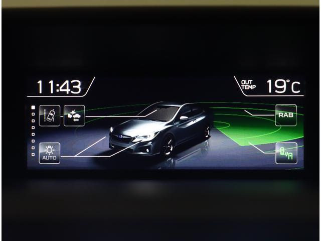インプレッサスポーツ １．６ｉ－Ｌアイサイト　四駆　パナ８インチ　ＥＴＣ　Ｒカメラ　ＡＷＤ　純正ビルトインナビ　ＥＴＣ２．０　サイドビューモニター　後側方警戒支援システム　ＬＥＤヘッドライト　オートライト　オートハイビーム　オートハイビーム　ワンオーナー　記録簿　スペアキー（24枚目）