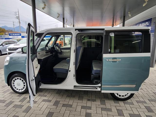 ムーヴキャンバス ストライプスＧ　ナビ　ＥＴＣ　ドラレコ　両側電動スライドドア　車検付　純正７インチナビ　前後ドラレコ　バックカメラ　スマートアシスト　ワンオーナー　禁煙車　シートヒーター　ＵＳＢ接続　フルＬＥＤ　フォグ　ホッとカップホルダー　電動パーキング　ブレーキホールド（11枚目）