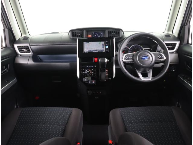 ジャスティ ベースグレード　元弊社社用車　ナビ　両側電動スライドドア　純正７インチナビ　スマートアシスト　追従クルコン　フルＬＥＤヘッドランプ　パノラミックビューモニター　シートヒーター　ワンオーナー　禁煙車（3枚目）