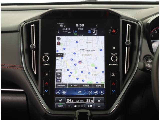 レヴォーグ ＳＴＩスポーツＥＸ　Ｒ６年式Ｄタイプ　ハーマンカードン　ナビ　ＥＴＣ２．０　前後ドラレコ　アイサイトＸ　追従クルコン　ツーリングアシスト　渋滞時ハンズオフ　パワーリヤゲート　ワンオーナー　禁煙車　アダプティブドライビングビーム　スマートリヤビューミラー（4枚目）