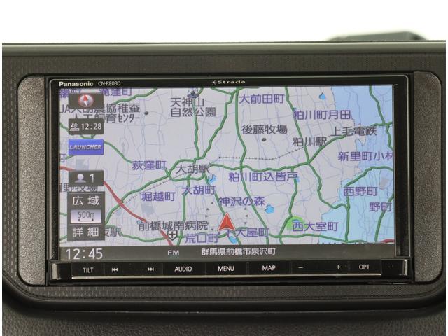 ステラ Ｌ　社外ナビ　社外前後ドラレコ　禁煙車　パナソニック７インチナビ　ＣＤ／ＤＶＤ再生　Ｂｌｕｅｔｏｏｔｈ接続　フルセグ視聴（5枚目）