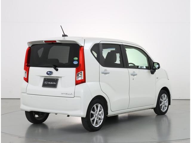 ステラ Ｌ　スマートアシスト　元レンタカー　ナビ　ＥＴＣ　パナソニックナビ　ＣＤ／ＤＶＤ機能　１４インチアルミホイール　アイドリングストップ　キーレスエントリー　ハイビームアシスト　リヤコーナーセンサー　横滑り防止システム（2枚目）